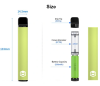 Jomo Disposable 800 Banana Ice