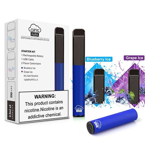 Airis Aura starter kit - Blueberry Ice/Grape Ice