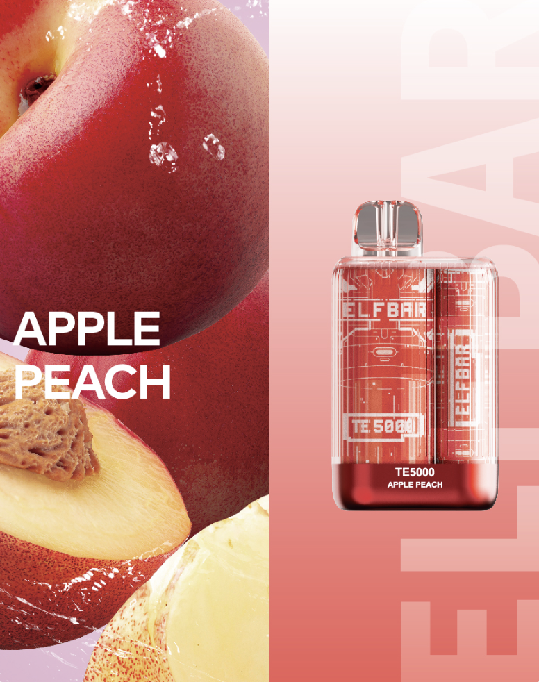 Elf Bar TE5000 - Apple peach 5%
