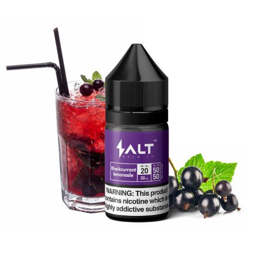 SALT BREW CO - Blackcurrant Lemonade 30мл (50мг)