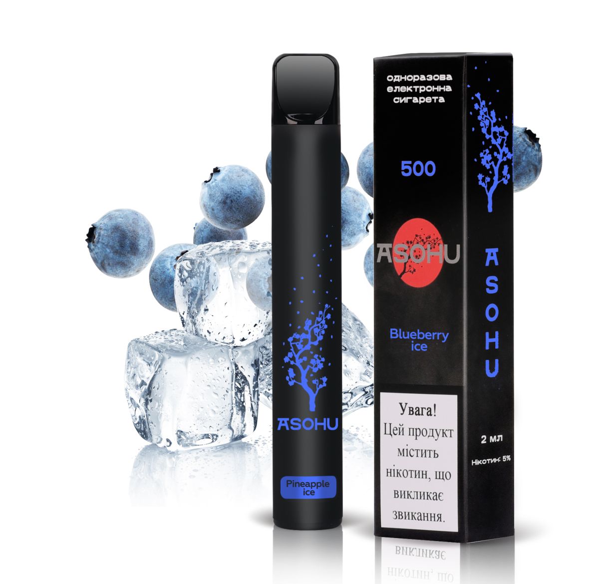 ASOHU 500 - Blueberry Ice 5%