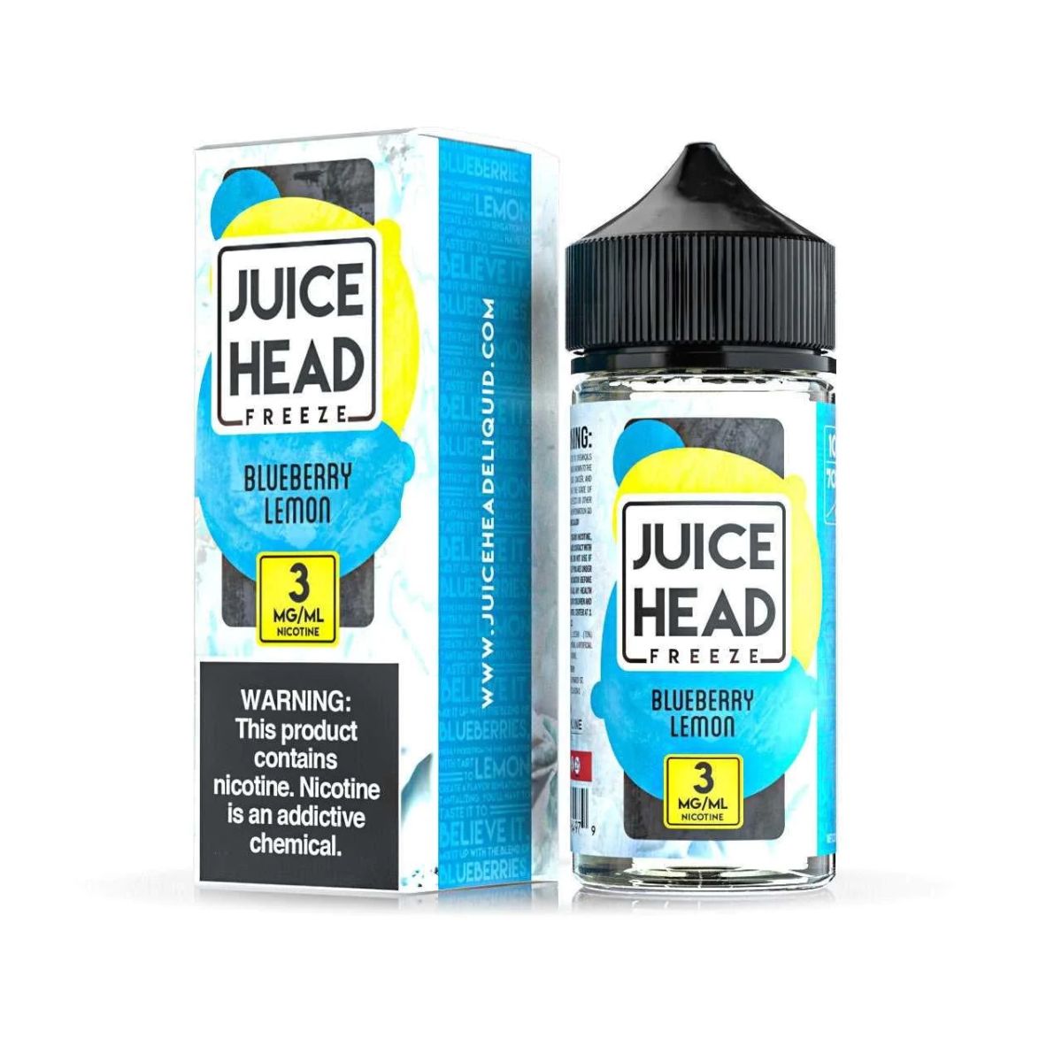 Juice Head - FREEZE Blueberry Lemon 100ml (3mg)