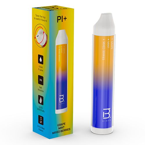 BMOR PI+ 4000 - (3 в 1) Grape / Mint / Mixed Berries