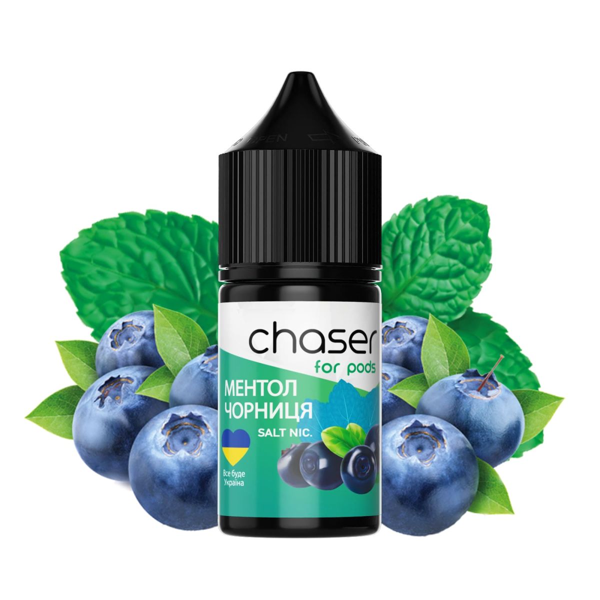 SALT Chaser 30ml - Чорниця ментол (50mg)