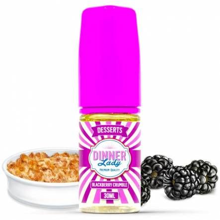 Dinner Lady SALT - Blackberry Crumble 30ml (50mg)