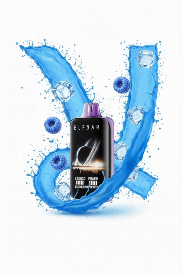 Elf Bar Moon Night 40000 - Blue Razz ICE 5%