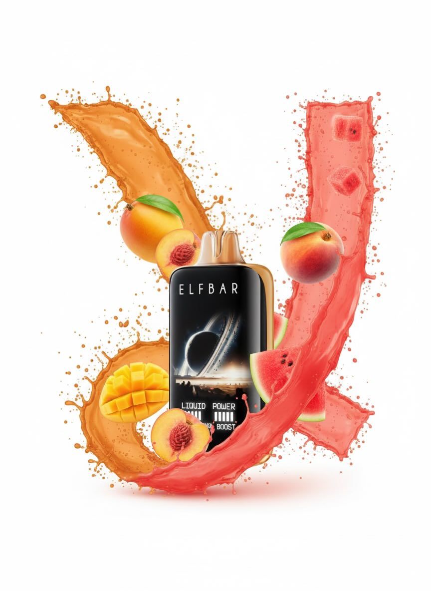 Elf Bar Moon Night 40000 - Mango Peach Watermelon 5%