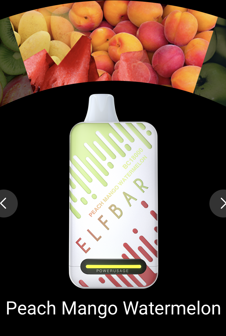 Elf Bar BC18000 - Peach Mango Watermelon 5%