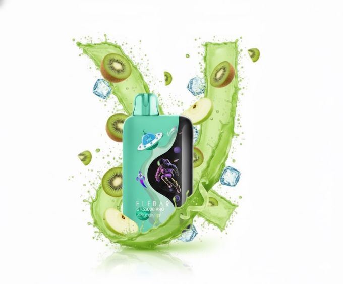 Elf Bar GH33000 PRO - Apple Kiwi Ice 5%