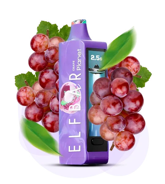 Elf Bar Planet 25000 - Grape 5%