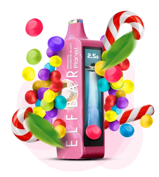 Elf Bar Planet 25000 - Tropical Rainbow Blast 5%