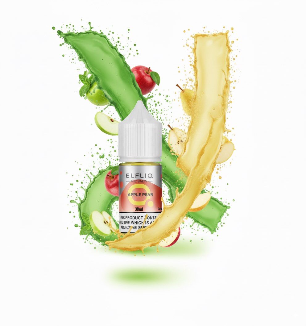 ELFLIQ Elf Bar Salt - Apple Pear 30ml (50mg)