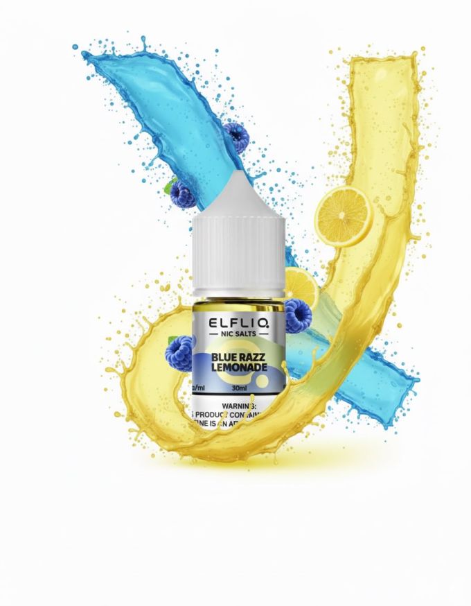 ELFLIQ Elf Bar Salt - Blue razz lemonade 30ml (50mg)