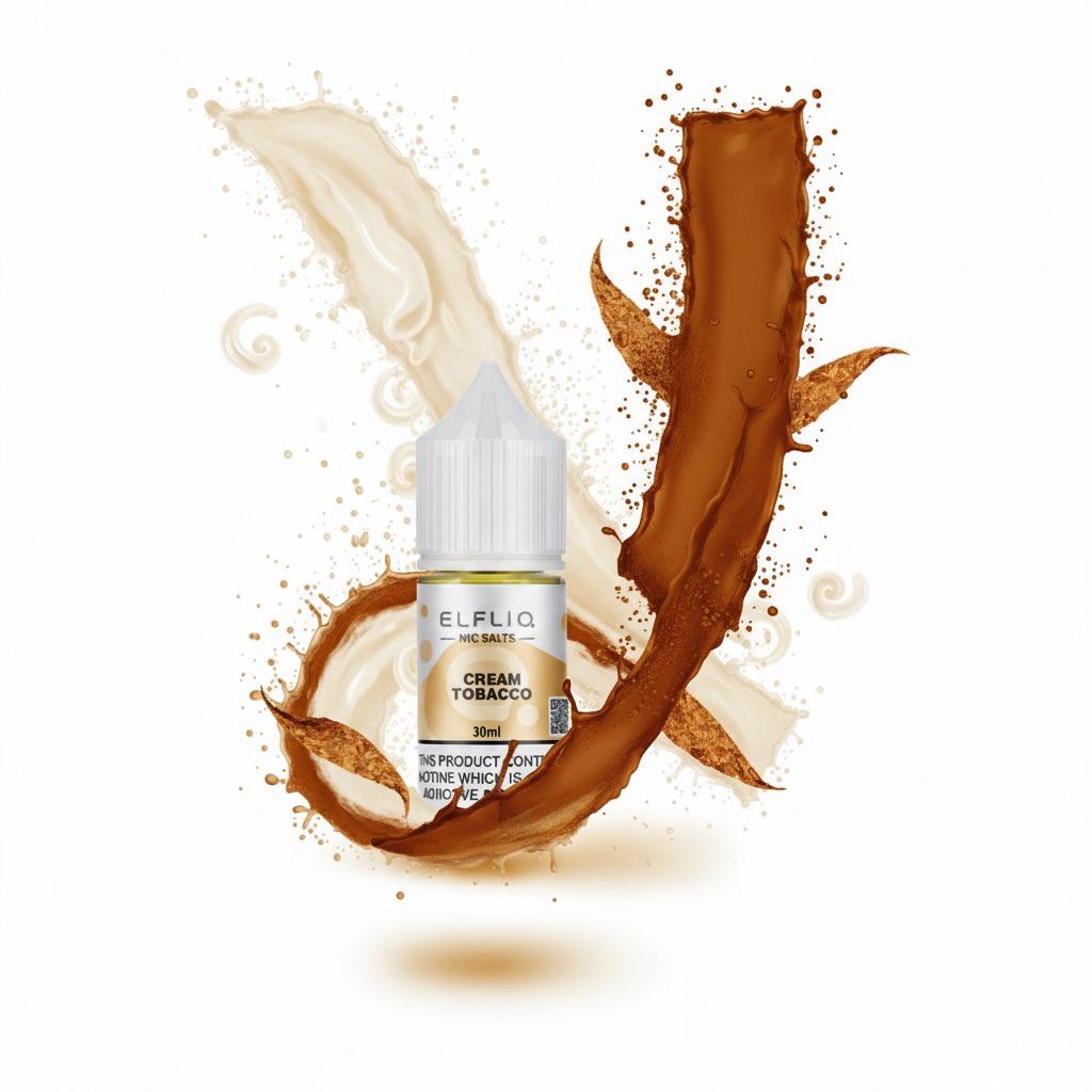 ELFLIQ Elf Bar Salt - Cream tobacco 30ml (50mg)