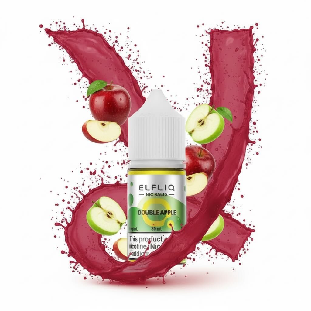 ELFLIQ Elf Bar Salt - Double Apple 30ml (50mg)
