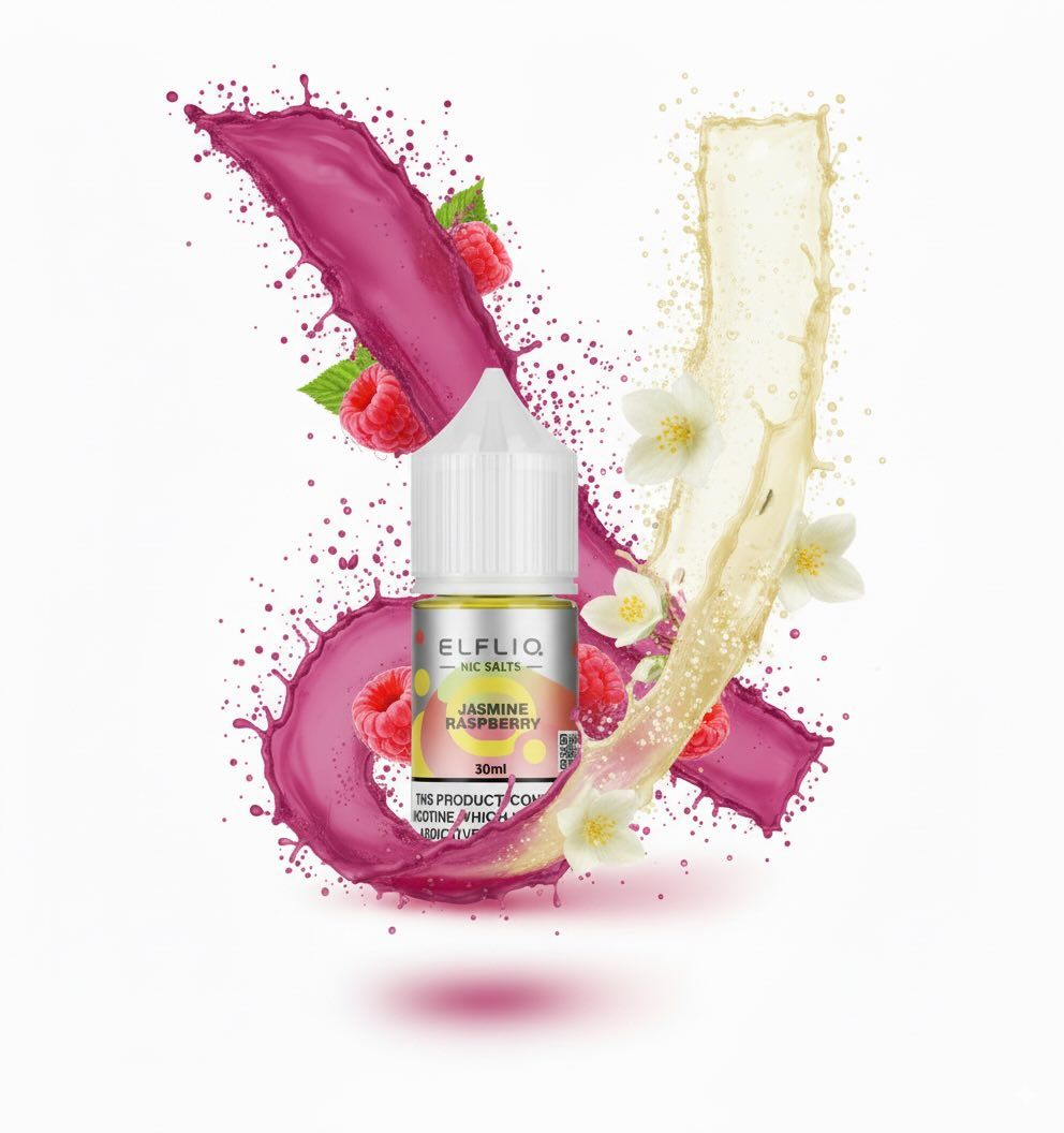 ELFLIQ Elf Bar Salt - Jasmine Raspberry 30ml (50mg)