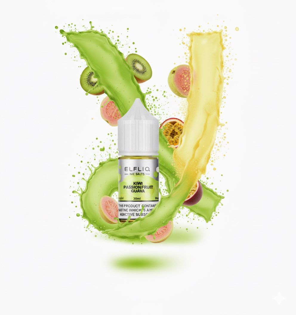 ELFLIQ Elf Bar Salt - Kiwi passion fruit guava 30ml (50mg)