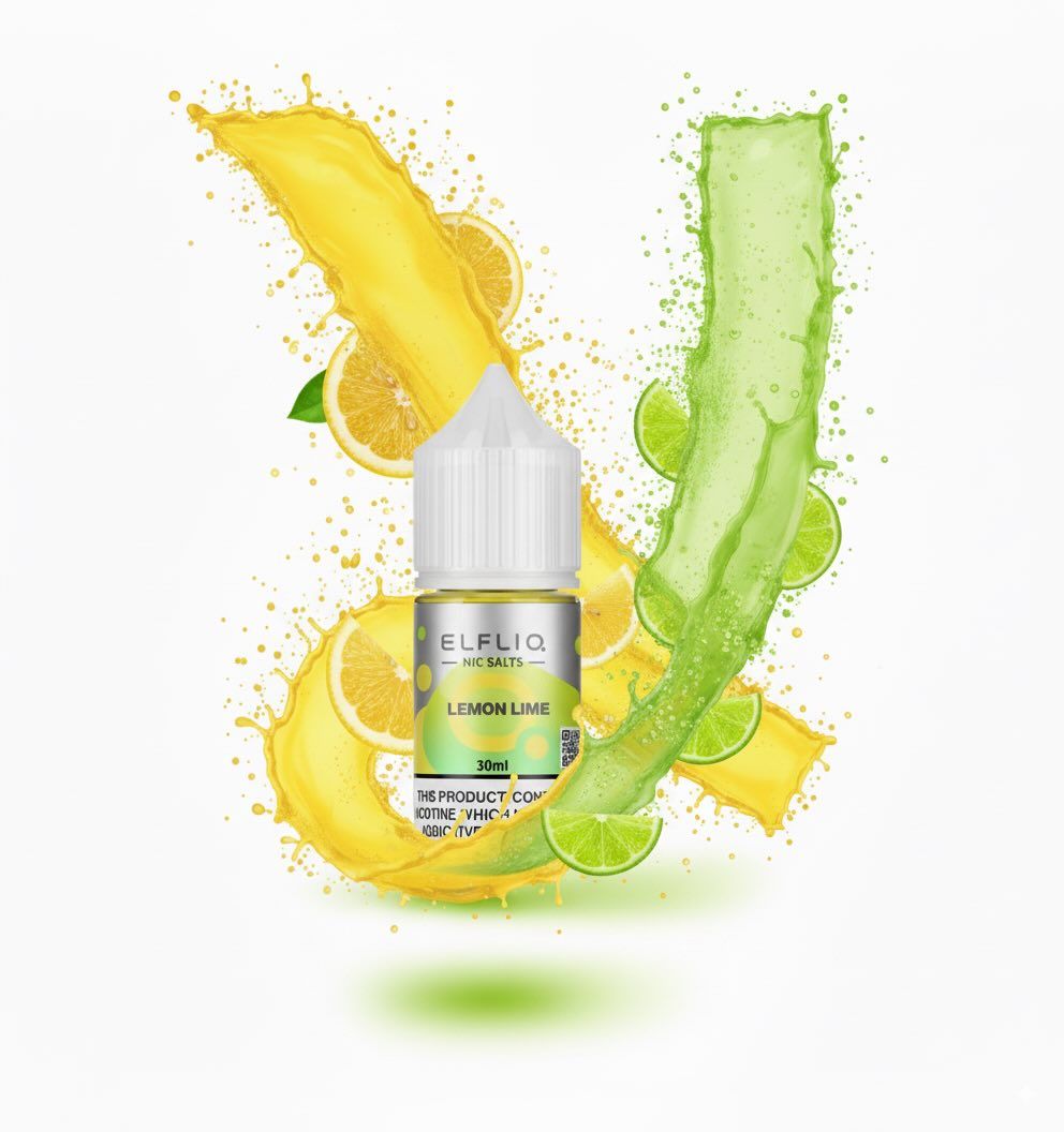 ELFLIQ Elf Bar Salt - Lemon Lime 30ml (50mg)