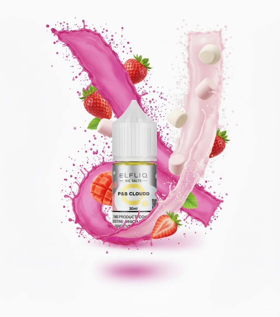 ELFLIQ Elf Bar Salt - P&B cloudd 30ml (50mg)