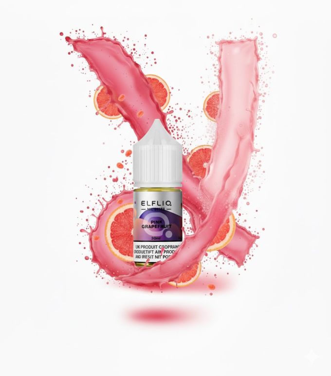 ELFLIQ Elf Bar Salt - Pink grapefruit 30ml (50mg)