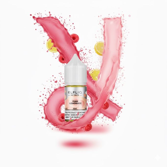 ELFLIQ Elf Bar Salt - Pink lemonade 30ml (50mg)