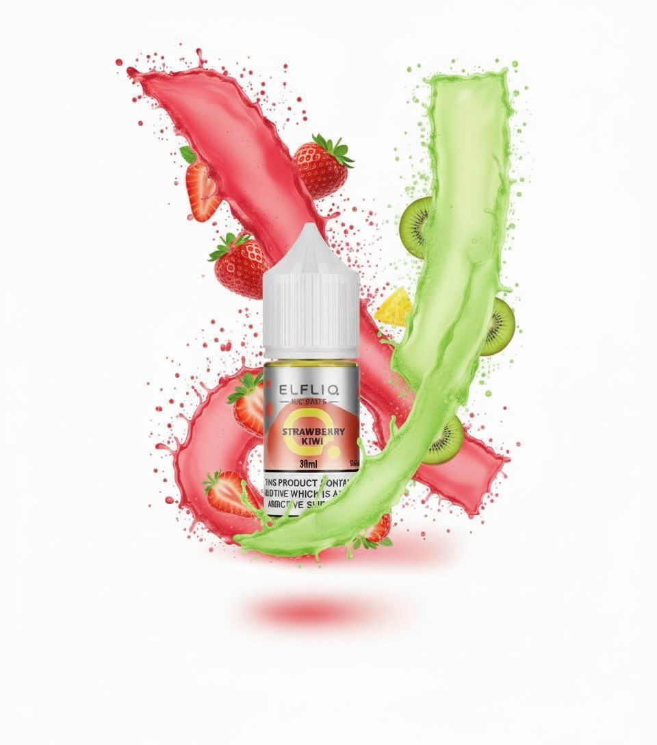 ELFLIQ Elf Bar Salt - Strawberry kiwi 30ml (50mg)