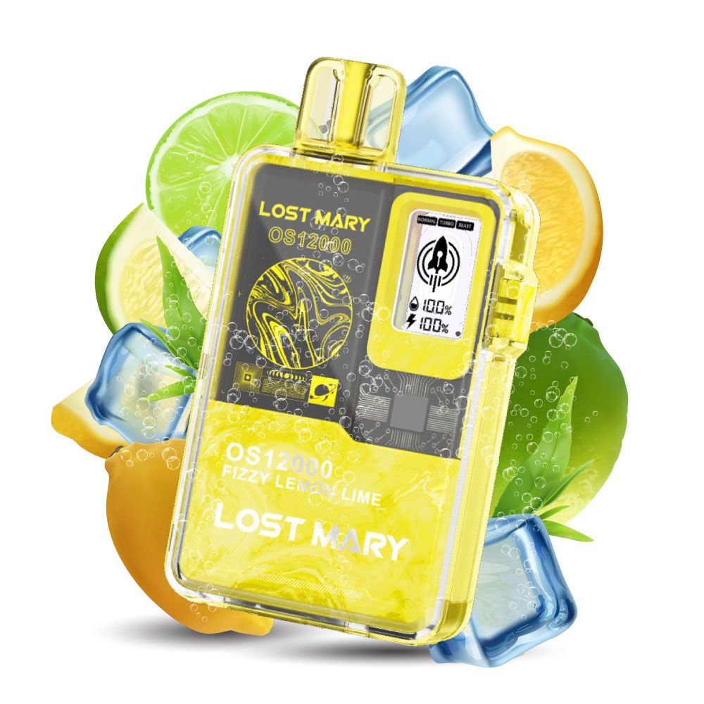 Lost Mary OS 12000 - Fizzy Lemon Lime 5%