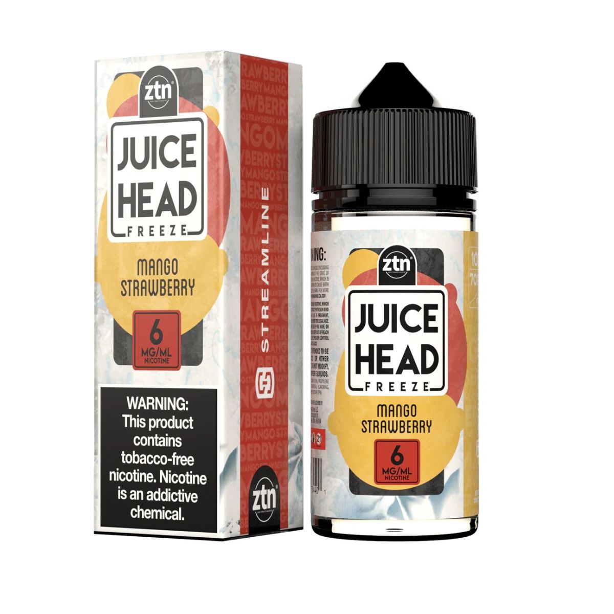 Juice Head - FREEZE Mango Strawberry 100ml (3mg)