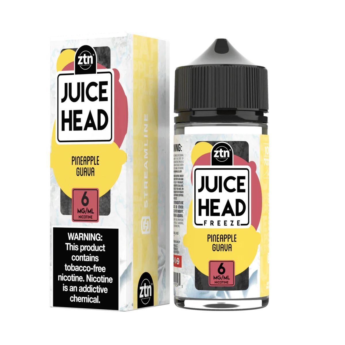 Juice Head - FREEZE Pineapple Guava (3mg)