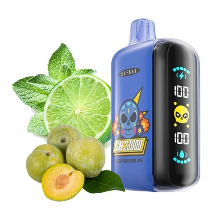 Elf Bar GH23000 - Green Plum Sour Lime 5%