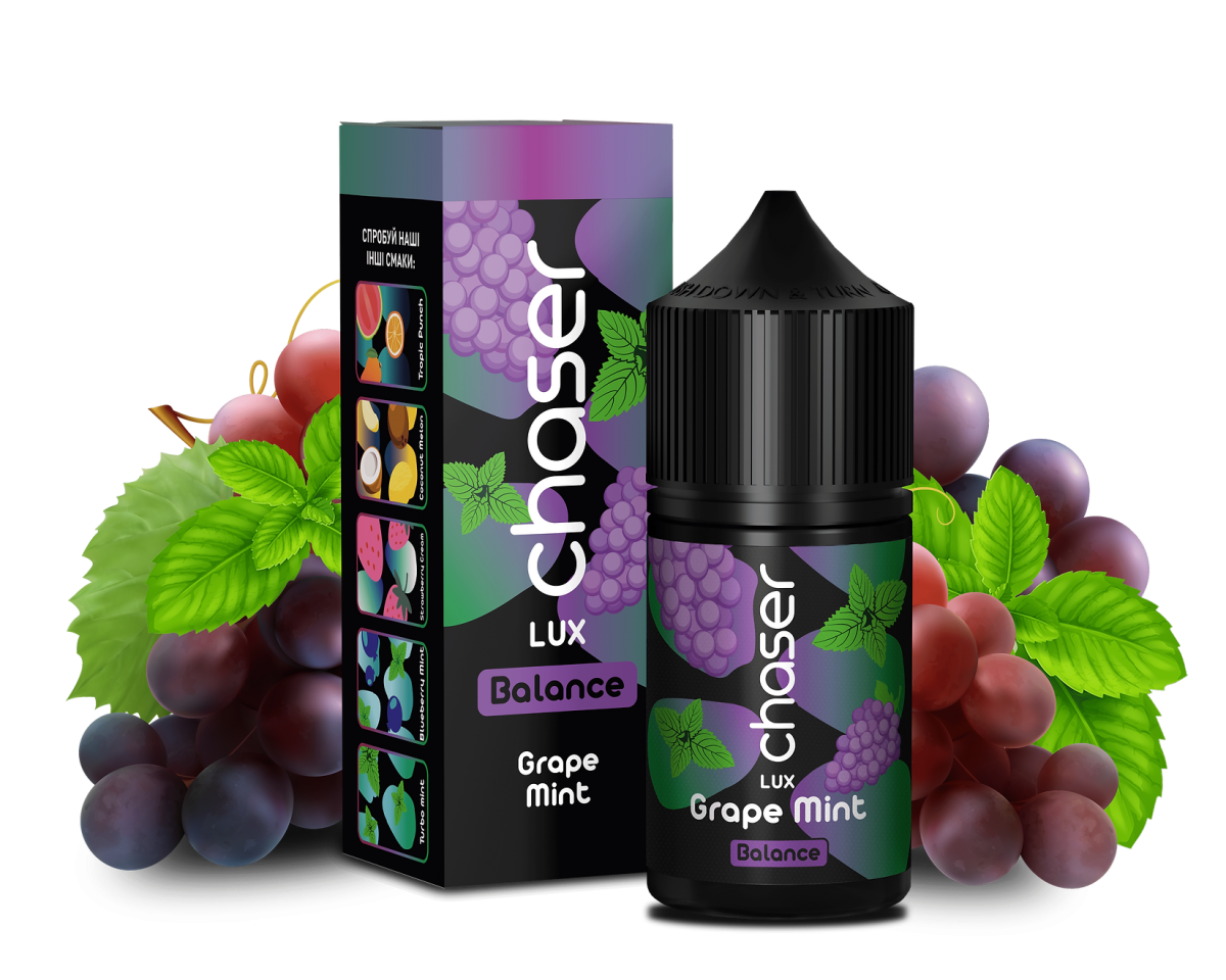SALT Chaser LUX 30ml - Grape Mint (50mg)