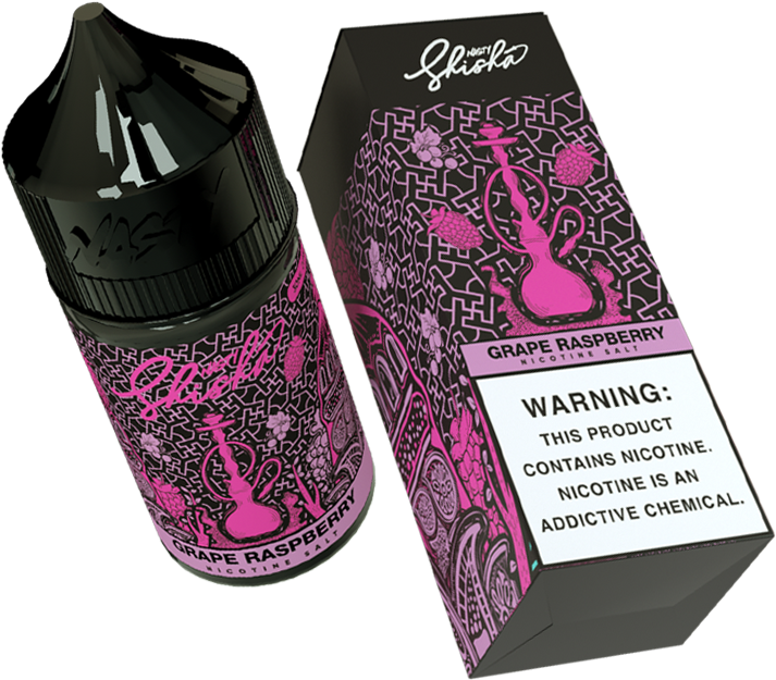 Nasty juice Shisha - Grape Raspberry 60мл (3мг)