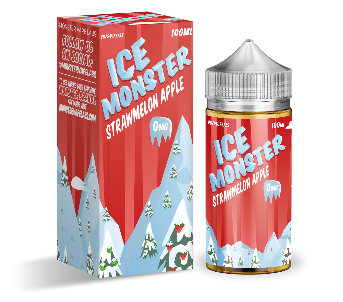 Ice Monster - Strawmelon Apple 100ml (3mg)