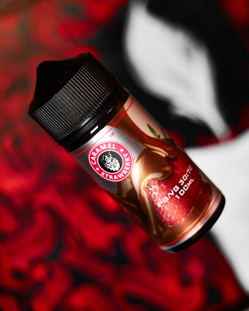 Flamingo - Caramel Strawberry 100ml (3mg)