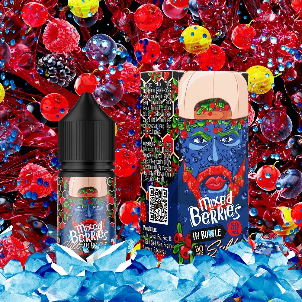 SALT In Bottle - Mixed Berries 30ml (30mg)