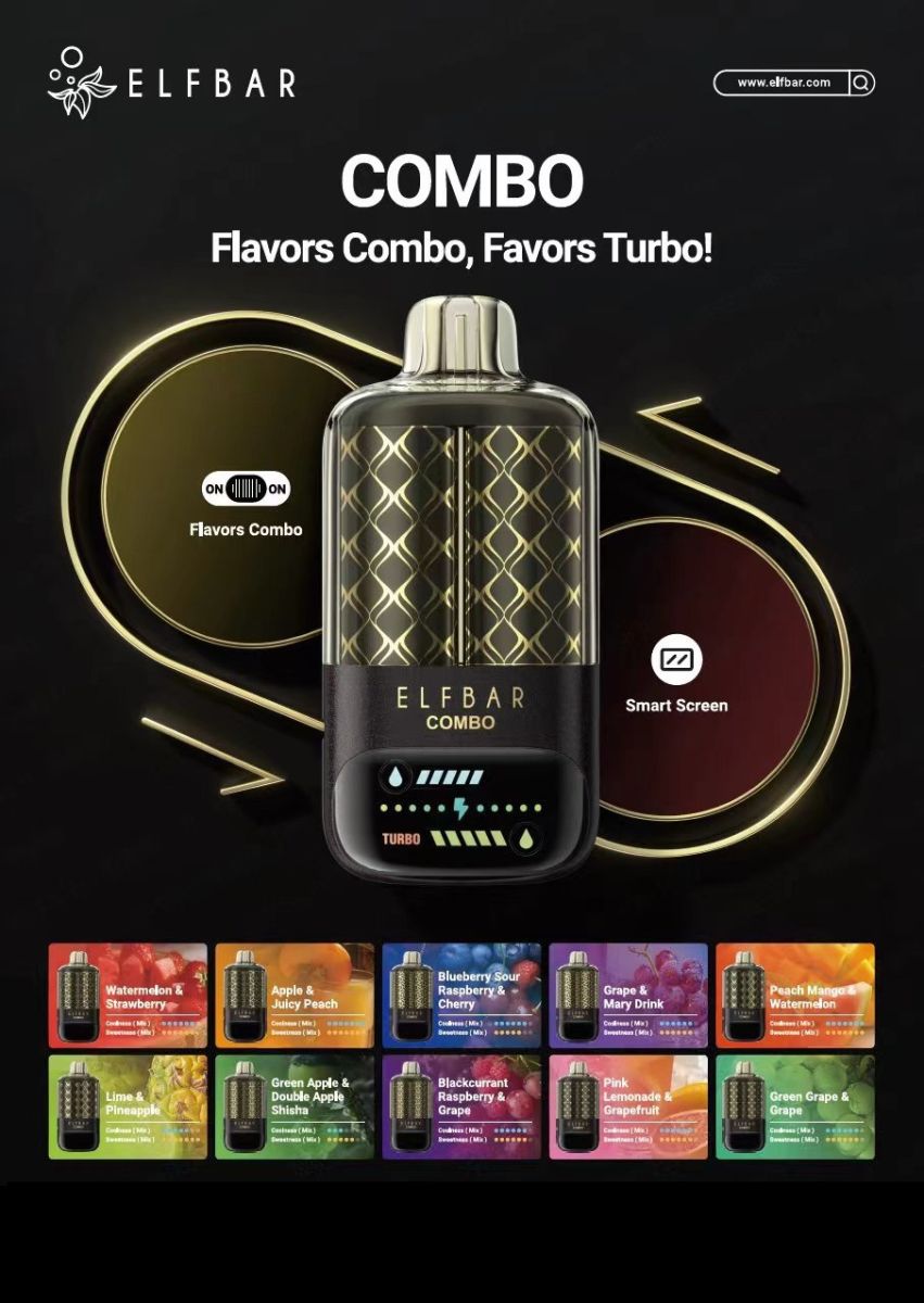 Elf Bar COMBO 25000 - Lime - Pineapple Ice 5%