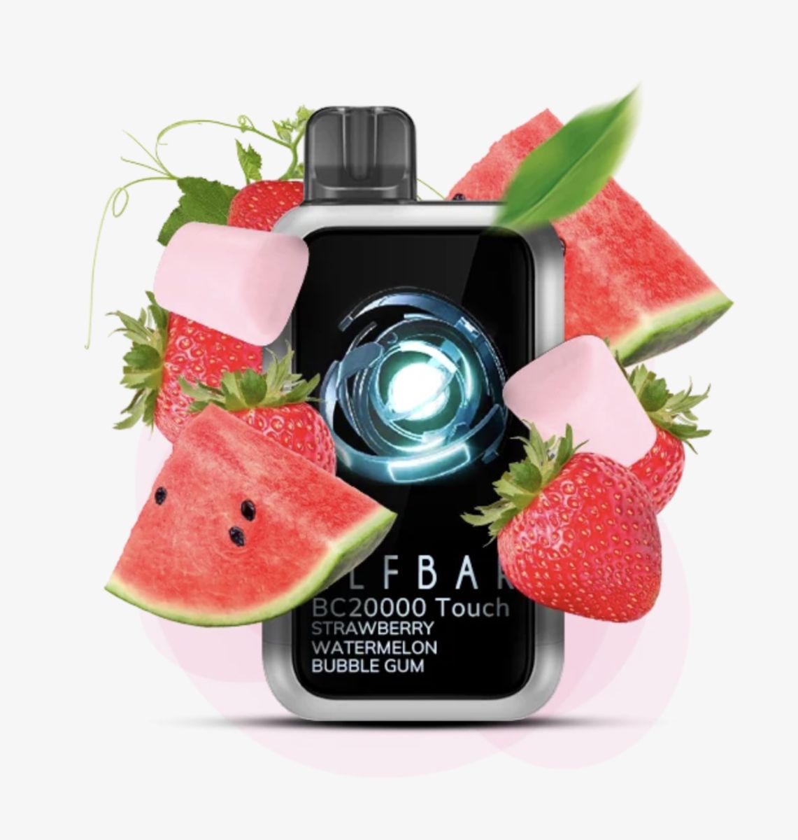 Elf Bar BC20000  Touch - Strawberry Watermelon Bubble Gum 5%