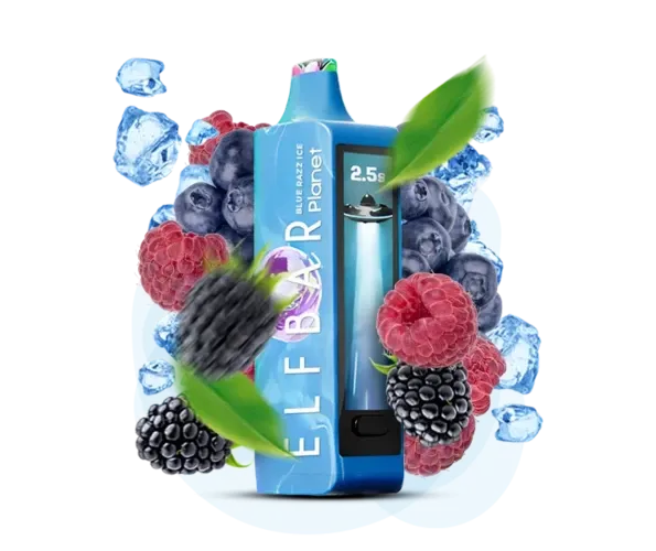 Elf Bar Planet 25000 - Blue Razz ICE 5%