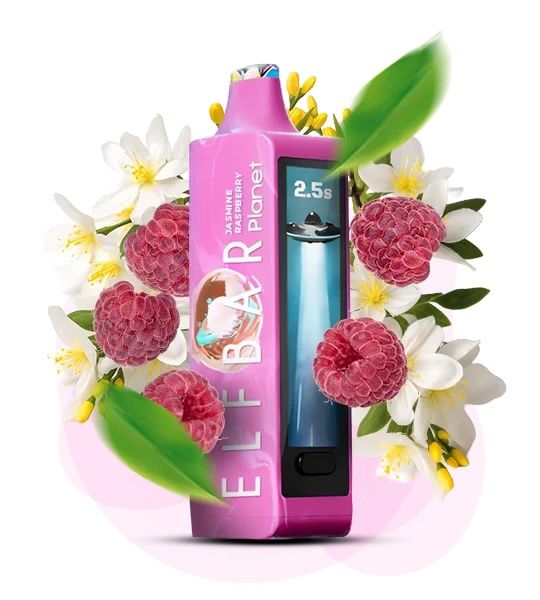 Elf Bar Planet 25000 - Jamsmine Raspberry 5%