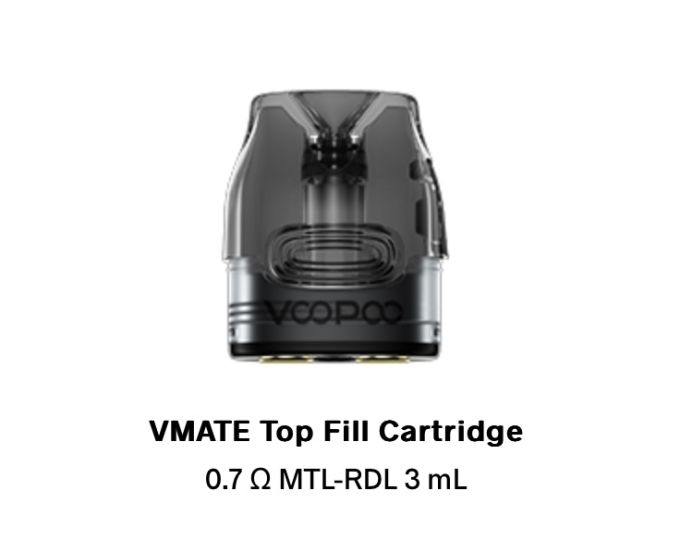 Картридж Voopoo VMATE Top Fill 3ml - 0.7 Ohm