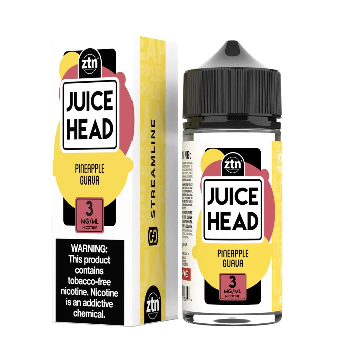 Juice Head - Pineapple Guava (3mg)