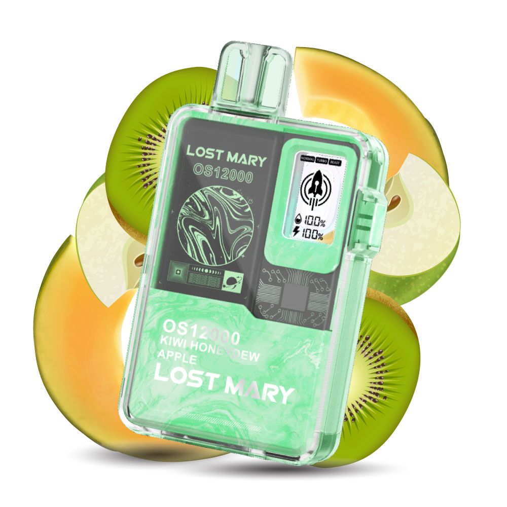 Lost Mary OS 12000 - Kiwi Honeydew Apple 5%