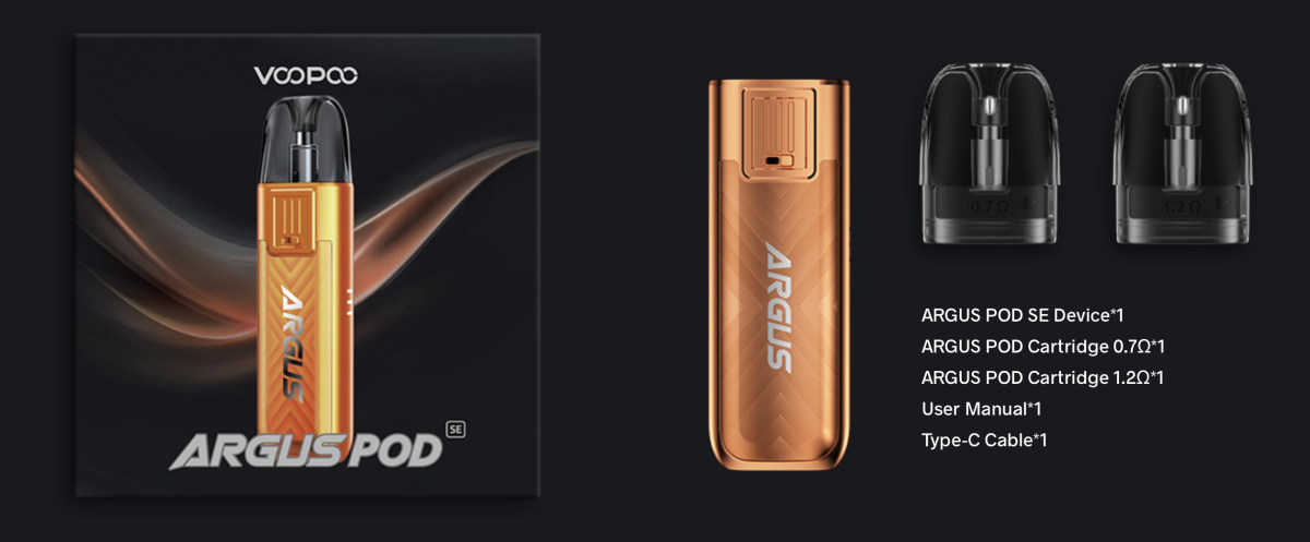 VOOPOO Argus Pod -  black