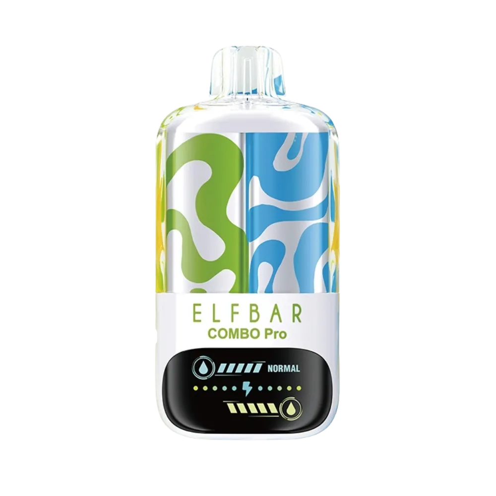 Elf Bar COMBO PRO 30000 - Lime - Blue Razz 5%