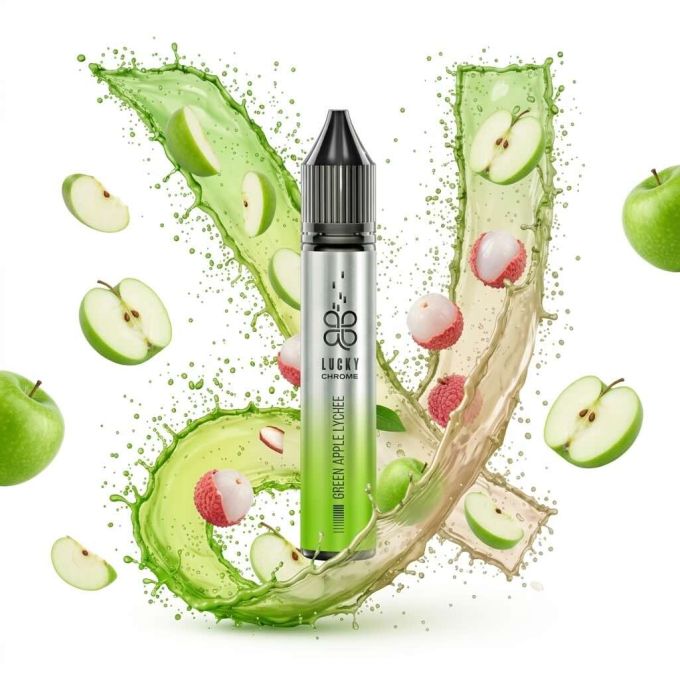 SALT Lucky Chrome - Green Apple Lychee 30ml (50mg)