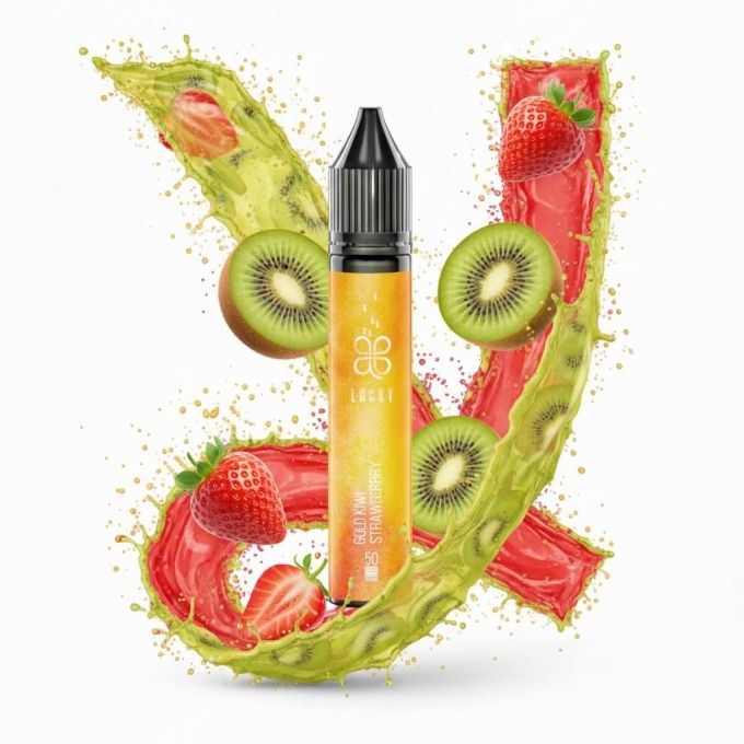 SALT Lucky - Gold Kiwi Strawberry 30ml (50mg)