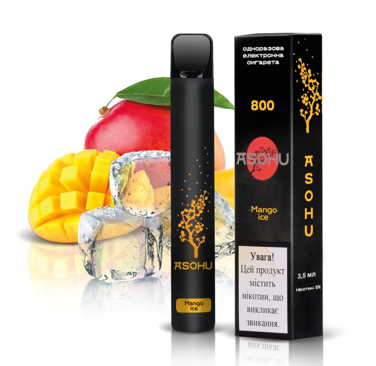 ASOHU 800 - Mango Ice 5%