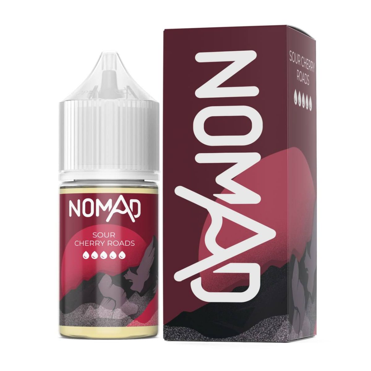 SALT Nomad - Sour Cherry Roads 30мл (25мг)