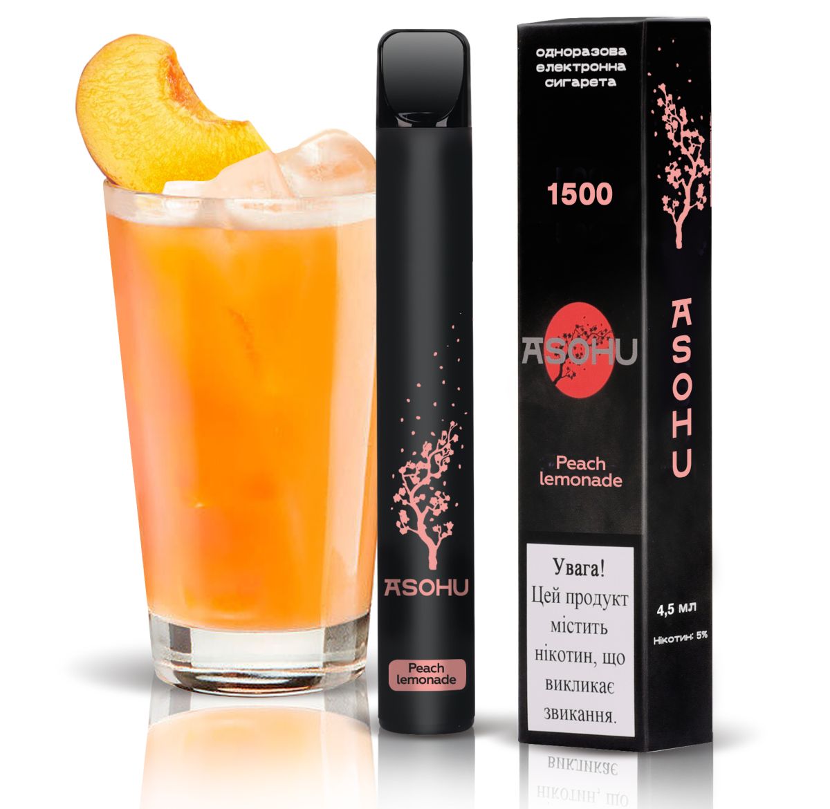 ASOHU 1500 - Peach Lemonade 5%