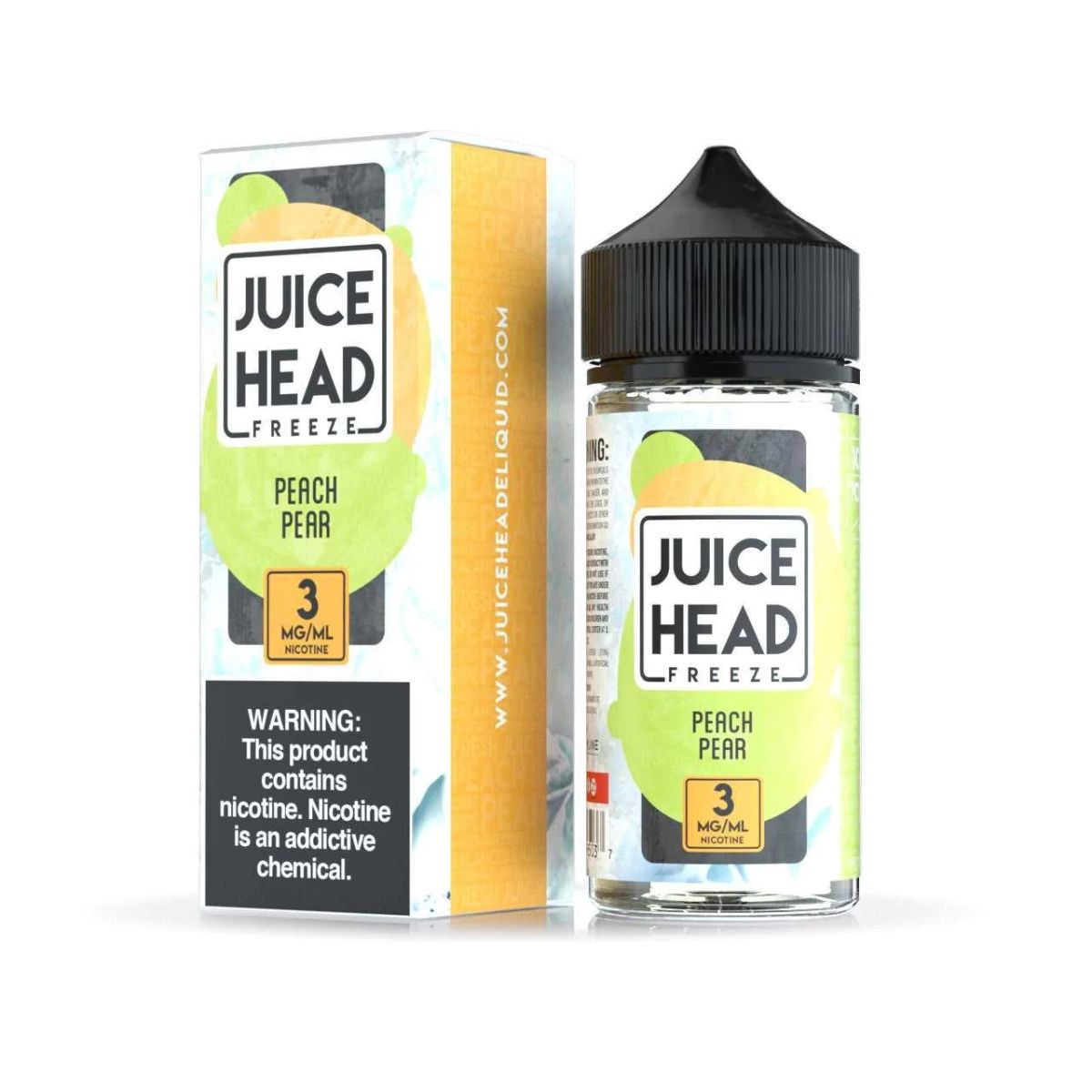 Juice Head - FREEZE Peach Pear 100ml (3mg)